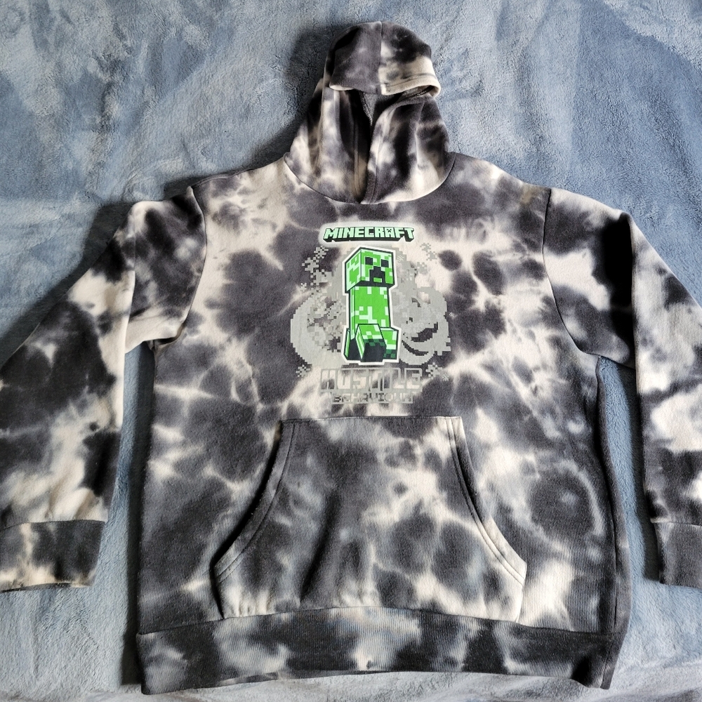Minecraft Tie-Dye Hoodie